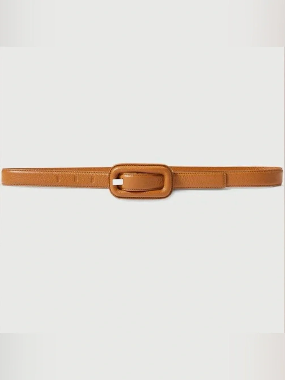 Veronica Beard x Gavazzeni Lavanda Tan Leather Belt Made in Italy NWT Sz Medium